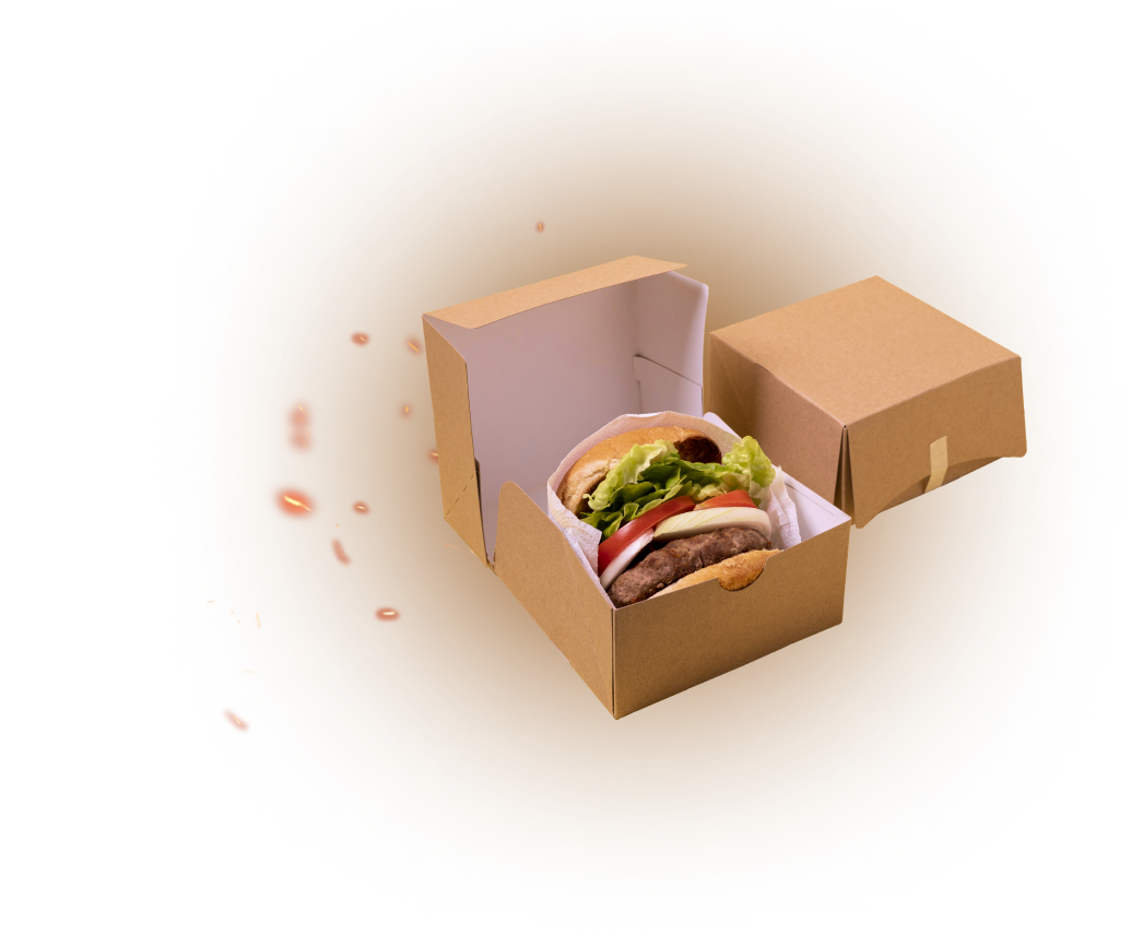 Burger in the box